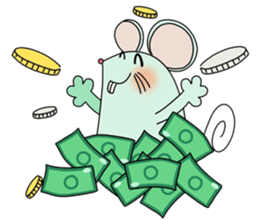 Stuart Mouse sticker #12857906