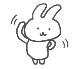 Daily life of alumi's rabbit sticker #12858050