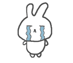 Daily life of alumi's rabbit sticker #12858060