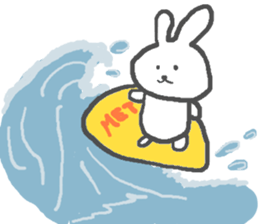 Daily life of alumi's rabbit sticker #12858064