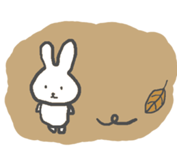 Daily life of alumi's rabbit sticker #12858072