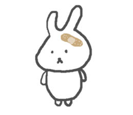 Daily life of alumi's rabbit sticker #12858074