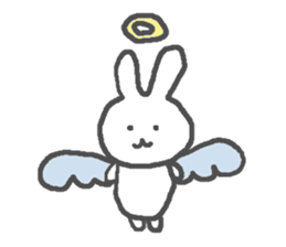 Daily life of alumi's rabbit sticker #12858076