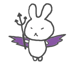 Daily life of alumi's rabbit sticker #12858077