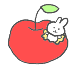 Daily life of alumi's rabbit sticker #12858079