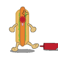 Hot dog Moving