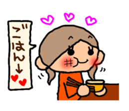 Orange chan..9 sticker #12858543