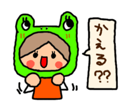 Orange chan..9 sticker #12858575