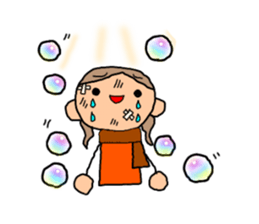 Orange chan..9 sticker #12858581