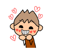 Brown kun...9 sticker #12858630