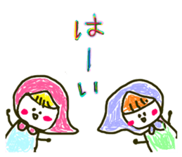 A little riding hoods of graffiti world sticker #12858872