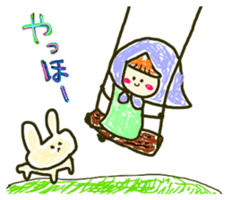 A little riding hoods of graffiti world sticker #12858876