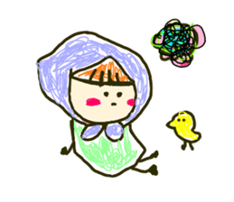 A little riding hoods of graffiti world sticker #12858878