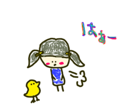 A little riding hoods of graffiti world sticker #12858879