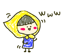 A little riding hoods of graffiti world sticker #12858882