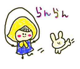 A little riding hoods of graffiti world sticker #12858888