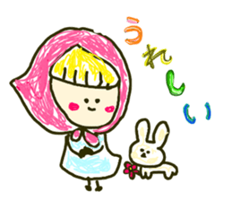 A little riding hoods of graffiti world sticker #12858889