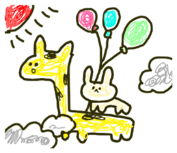 A little riding hoods of graffiti world sticker #12858893