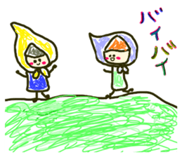 A little riding hoods of graffiti world sticker #12858900