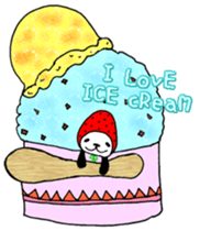 STRAWBERRY PANDA Part 9 sticker #12859010