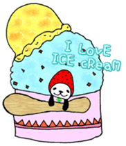 STRAWBERRY PANDA Part 9 sticker #12859010
