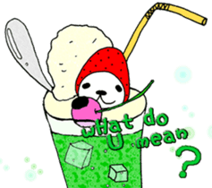 STRAWBERRY PANDA Part 9 sticker #12859012