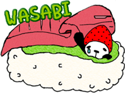 STRAWBERRY PANDA Part 9 sticker #12859016