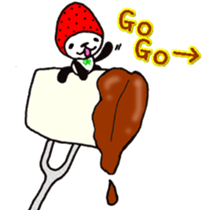 STRAWBERRY PANDA Part 9 sticker #12859019
