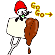 STRAWBERRY PANDA Part 9 sticker #12859019