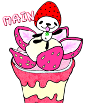 STRAWBERRY PANDA Part 9 sticker #12859022