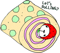 STRAWBERRY PANDA Part 9 sticker #12859032