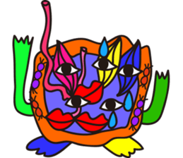 Distant outer planets sticker #12859126