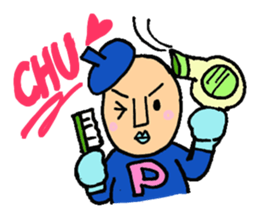 Piece K man gose for home peace!Part3 sticker #12859305