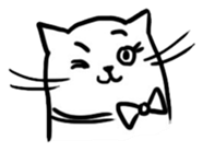 Cute cats in sketches (N.2) by trikono sticker #12859930
