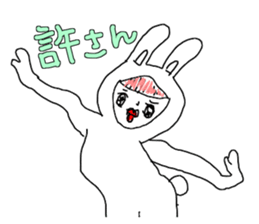 American speaks Kansai dialect fluently sticker #12859959