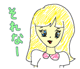 American speaks Kansai dialect fluently sticker #12859964