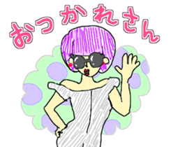 American speaks Kansai dialect fluently sticker #12859975