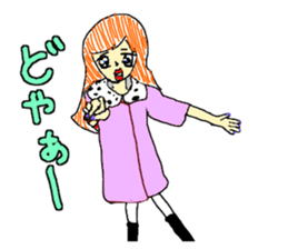 American speaks Kansai dialect fluently sticker #12859979