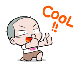 Skinhead Boy Animated Sticker sticker #12860202