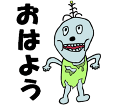 And "square Man," "Zonbiman" sticker #12860366