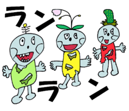 And "square Man," "Zonbiman" sticker #12860376