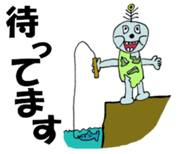 And "square Man," "Zonbiman" sticker #12860377