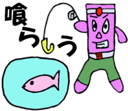 And "square Man," "Zonbiman" sticker #12860397