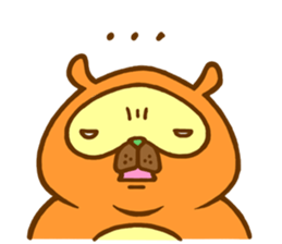 Everyday of raccoon dog sticker #12860466