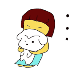 Bichon Frise Sticker part1 sticker #12860790