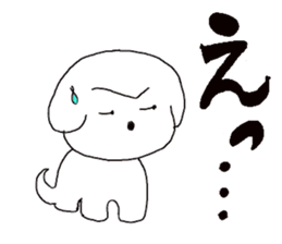 Bichon Frise Sticker part1 sticker #12860796