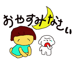 Bichon Frise Sticker part1 sticker #12860803