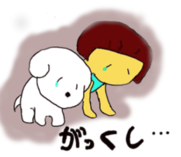 Bichon Frise Sticker part1 sticker #12860805