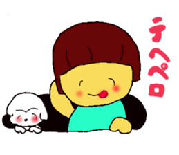 Bichon Frise Sticker part1 sticker #12860814