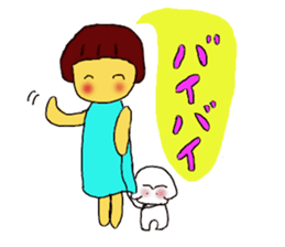 Bichon Frise Sticker part1 sticker #12860818